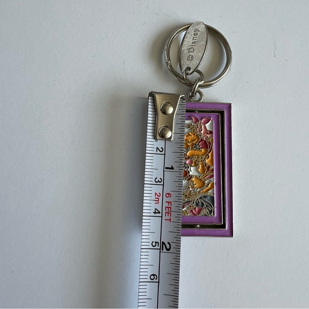 Vintage Disney Spinner Keychain Pooh Bear and Friends - Picture 8 of 9